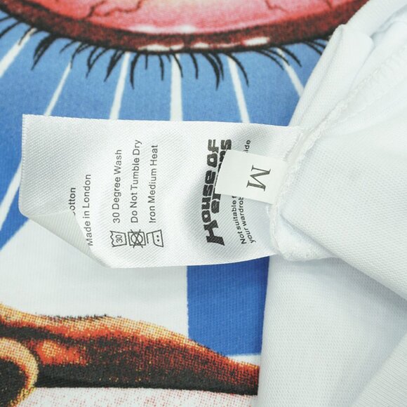 House of Errors White It Conquered The World Eyes T Shirt - Picture 7 of 11